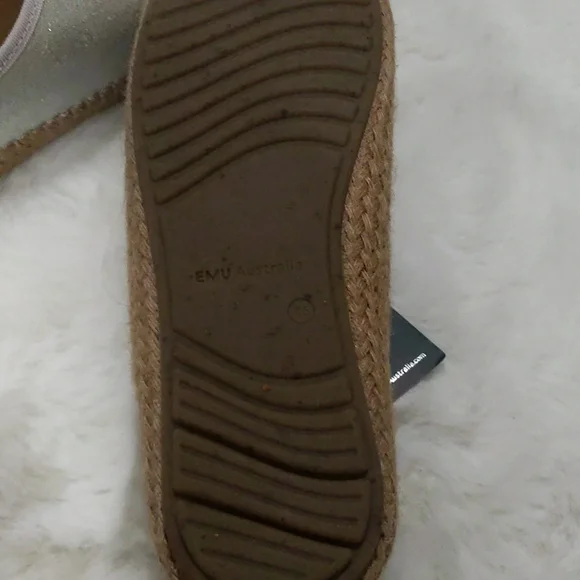 EMU Argonis Metallic Espadrilles Sneakers ~ NWT - Picture 6 of 10